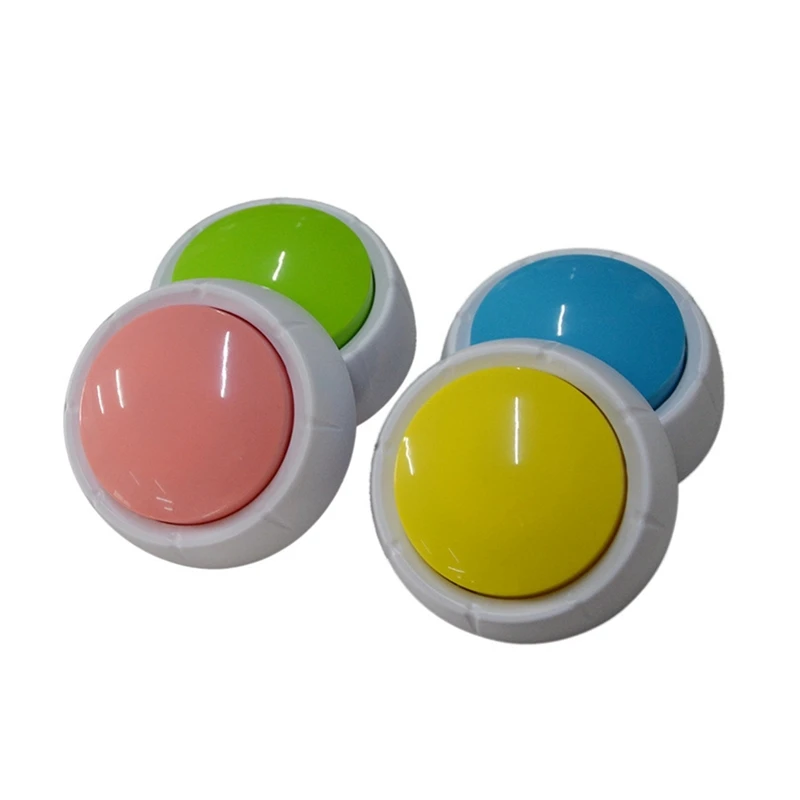 Hot Squeeze Sound Box Music Box Recordable Voice Sound Button Party Supplies Communication Buttons Buzzer Sounding Box