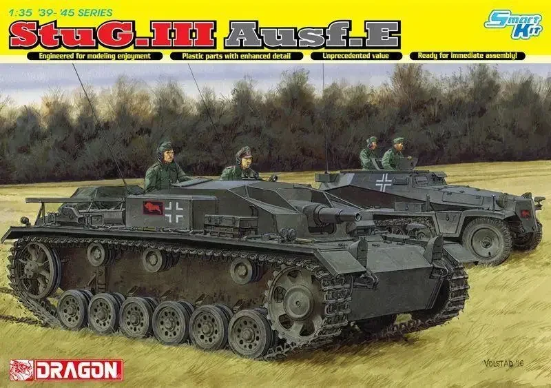 Dragon 6688 1/35 WWII German StuG.III Ausf.E model kit