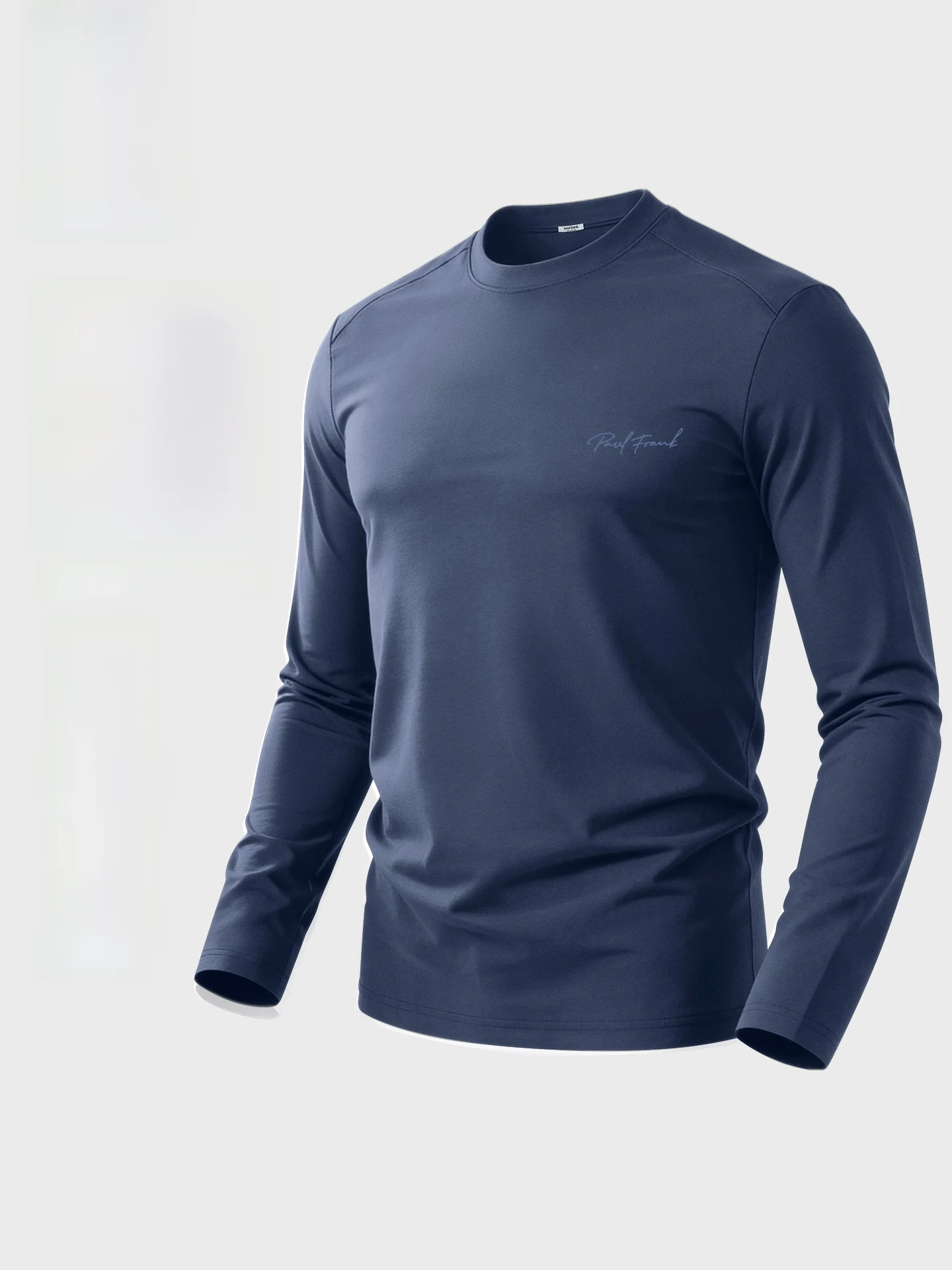 

Футболка с длинным рукавом M Long Sve T-shirt, быстросохнущая, для фитнеса и бега, базовый слой, верхняя одежда, с принтом обезьяны с большим ртом, повседневная, в стиле casual