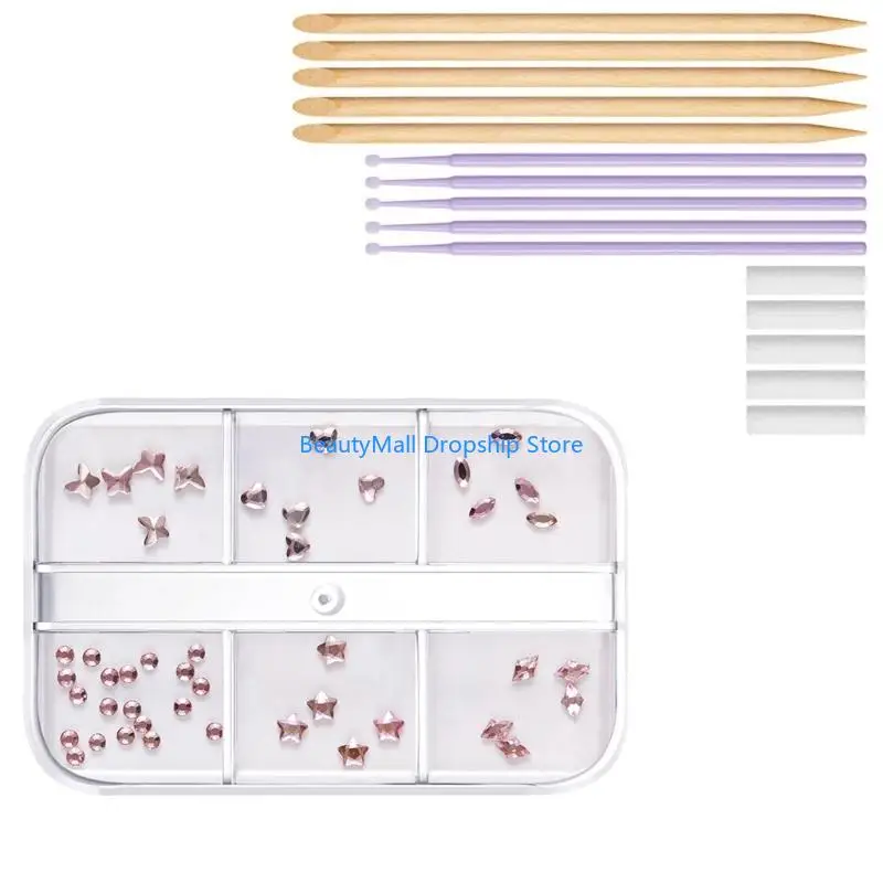 40JD الأسنان الأحجار الكريمة عدة الأسنان الأحجار الكريمة مشرقة الأسنان الأحجار الكريمة عدة للأسنان المهنية مجوهرات الأسنان عدة #2