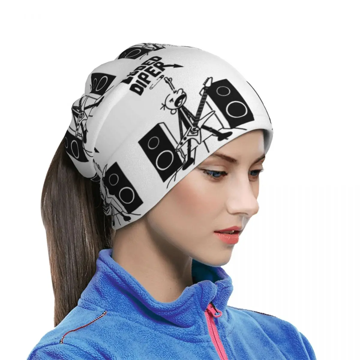 Diary Of Wimpy Kid World Book Day Multifunctional Elastic Neck Gaiter Dust Proof Face Cover Bandana Unisex for Cycling Climbing