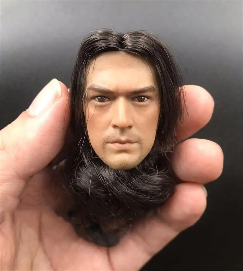 Big Sales 1/6 Male Jincheng Wu Head Carving Sculpture Hair Version 2.0 Majie Ghost Warrior Ancient Guard Model For 12inch Action