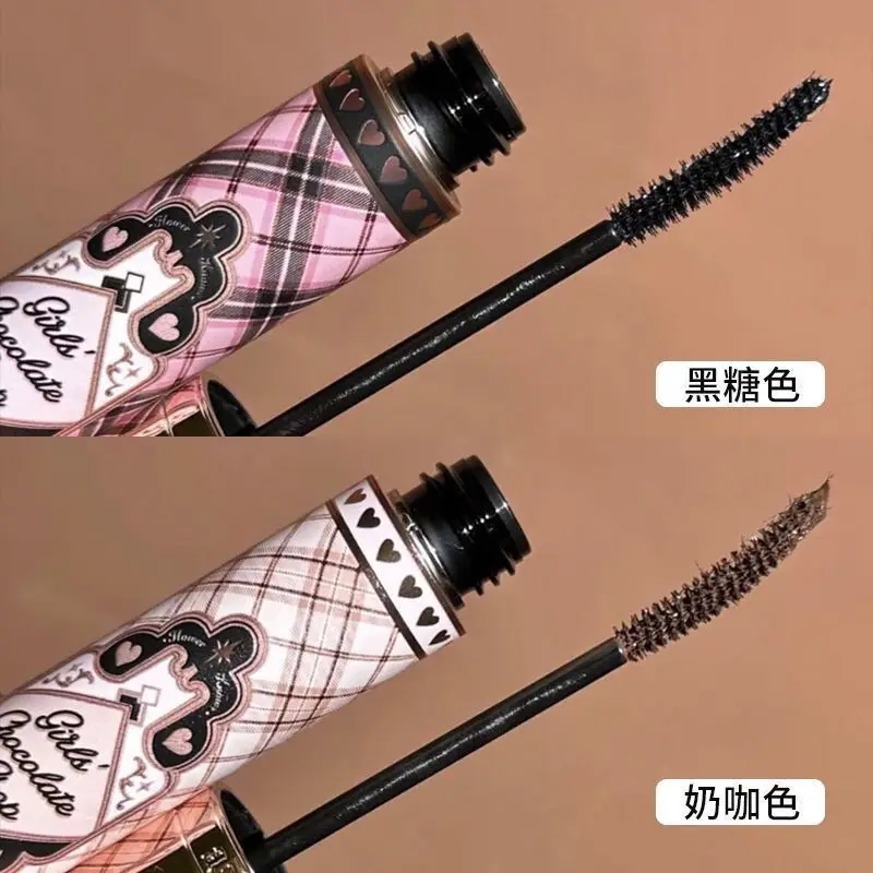 Flower Knows Mascara 4D Impermeabile a prova di sudore Mascara antimacchia a lunga durata Trucco coreano Fibra di seta per ciglia naturali complete