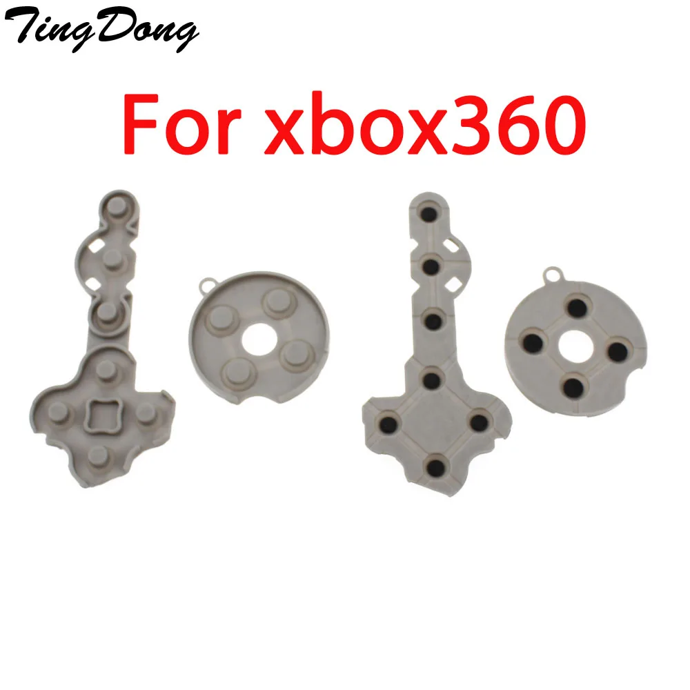 Controller Conductive Rubber Contact Pad Button D-Pad for Microsoft for Xbox 360 wireless Controller Replacement repair Parts