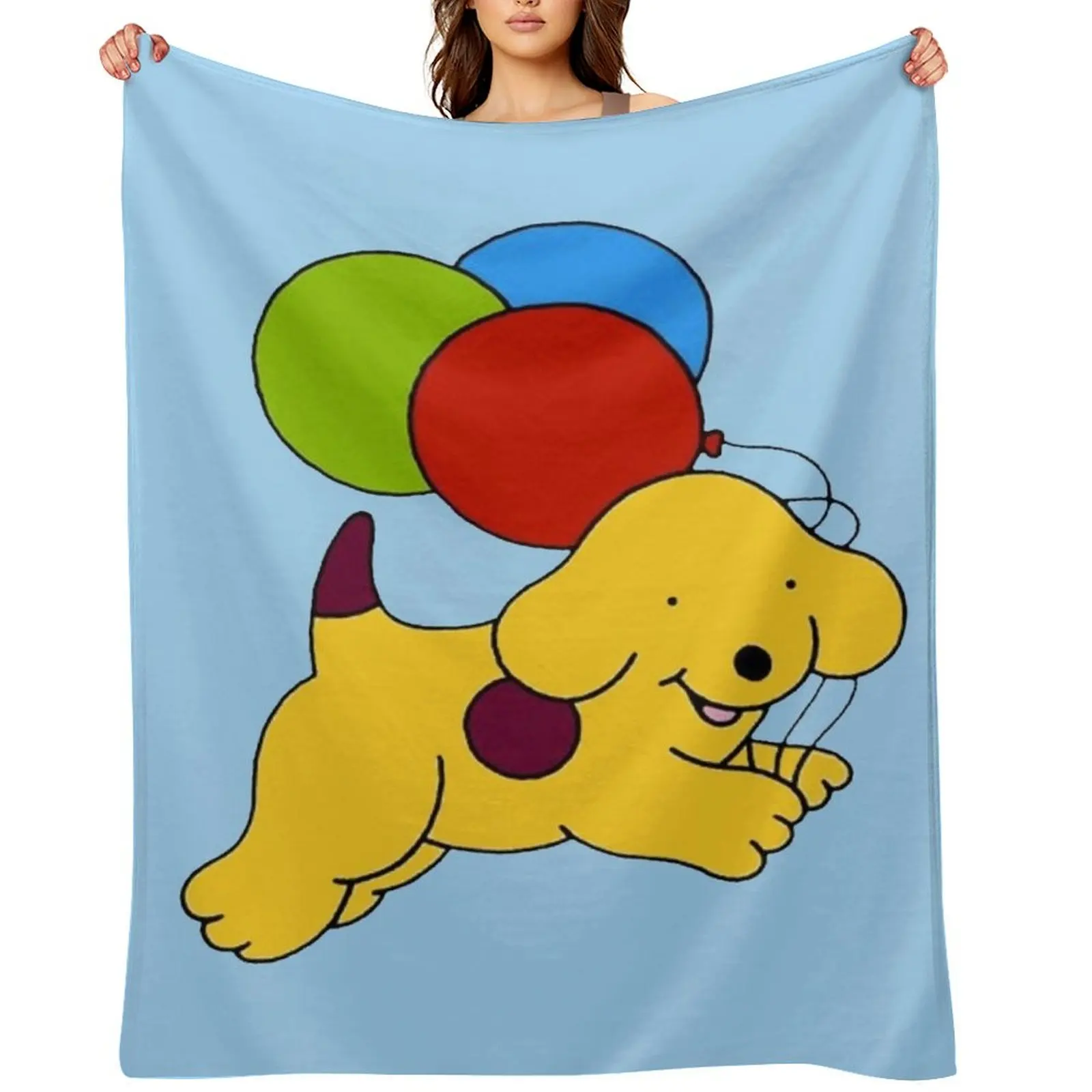 

Spot the dog Throw Blanket Quilt Tourist Summer Softest Blankets