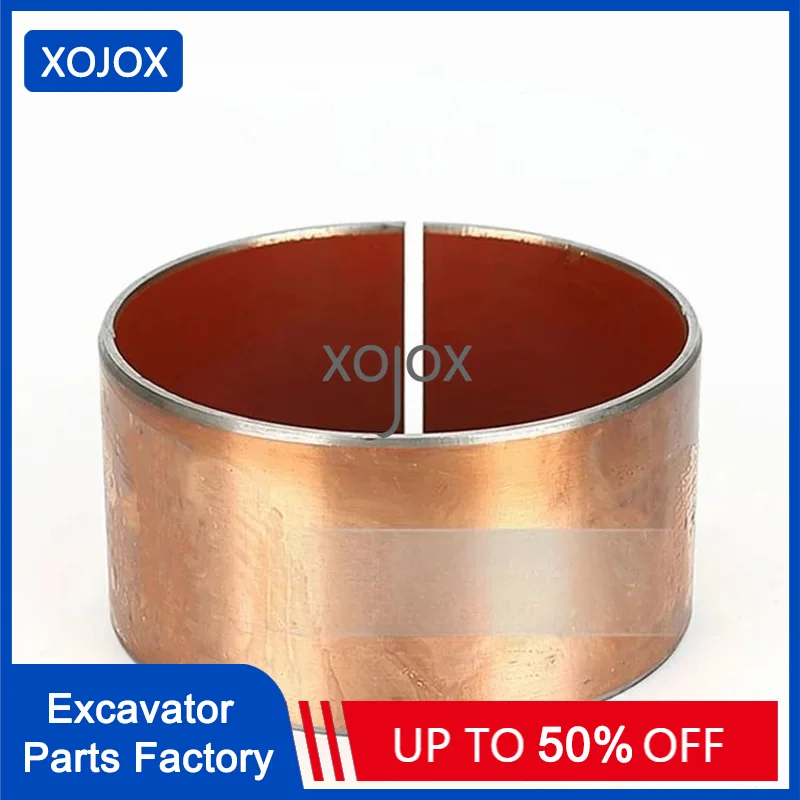 

XOJOX For Hitachi excavator hydraulic cylinder cup EX200-2/5 210 230 large and medium-sized bucket arm oil-free bearing 80 * 45