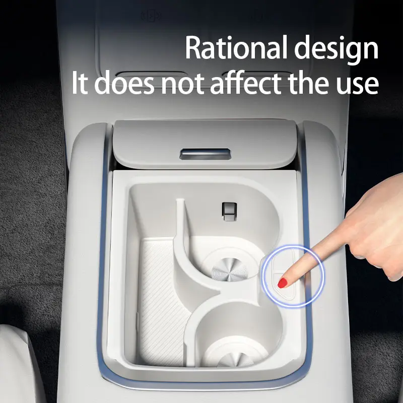 

for ZEEKR 7X central control cup sleeve wireless charging pad silicone cup holder anti-slip limiter car interior accessories
