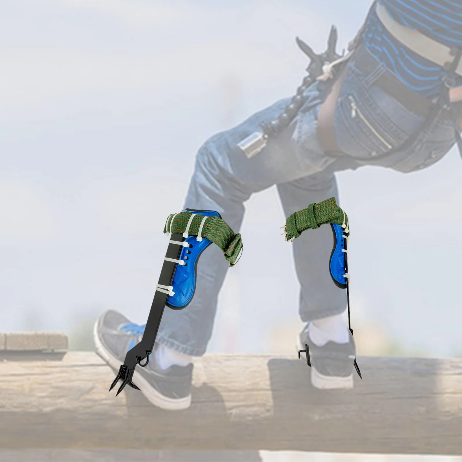 Strumenti per arrampicata sugli alberi Punta da arrampicata per esercitarsi sull'arrampicata sugli alberi Sopravvivenza nella giungla Arrampicata su roccia all'aperto, salvataggio antincendio e lavori aerei