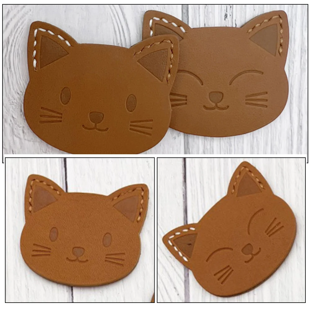 

2 Pcs Cat Bookmark Bookmarks for Students Lovers Cute Kids Small Modify