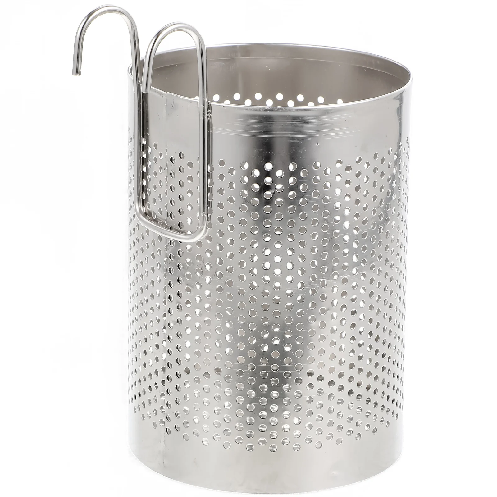

Stainless Steel Chopstick Cage Cutlery Holder Drying Rack Kitchen Sink Utensil Organizer Drainer Mesh Design Easy Clean