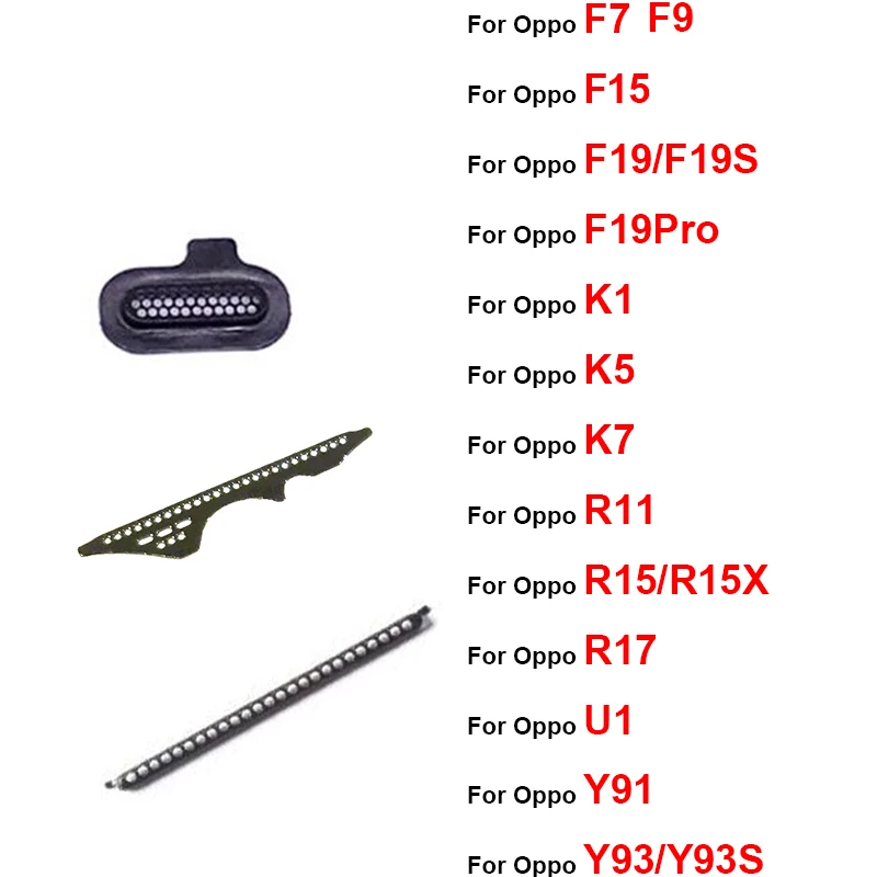 For OPPO K1 K3 K5 K7 R17 R15X A1K Y91 Y93S U1 F7 F9 F15 F19S F19 ProAnti-dust Earpiece Speaker Dust-proof Mesh