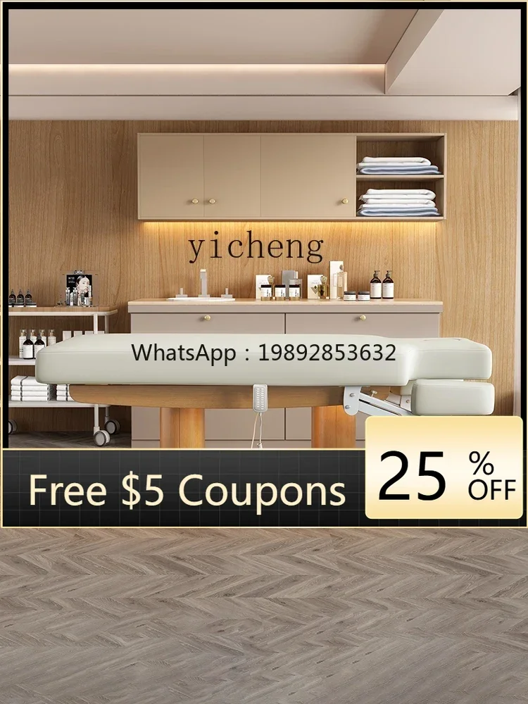 

XTC8Double-Pole Electric Lifting Beauty Salon Special Multi-Function Heating Physiotherapy Bed Massage Bed