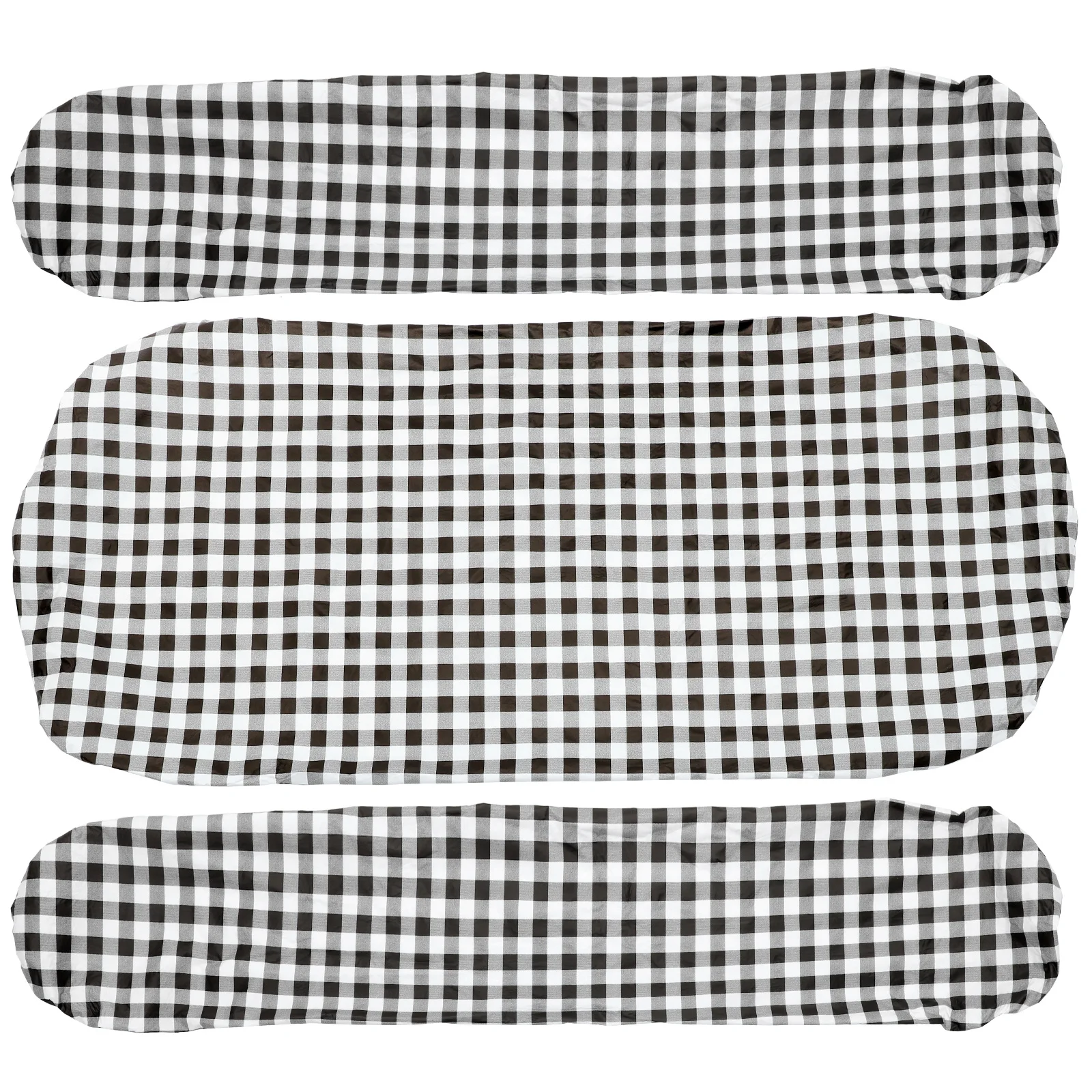 1 مجموعة مقاوم للماء نزهة غطاء الطاولة مطاطا المجهزة مفرش المائدة مقاعد البدلاء يغطي التخييم في الهواء الطلق اكسسوارات واقية سماط مجموعة