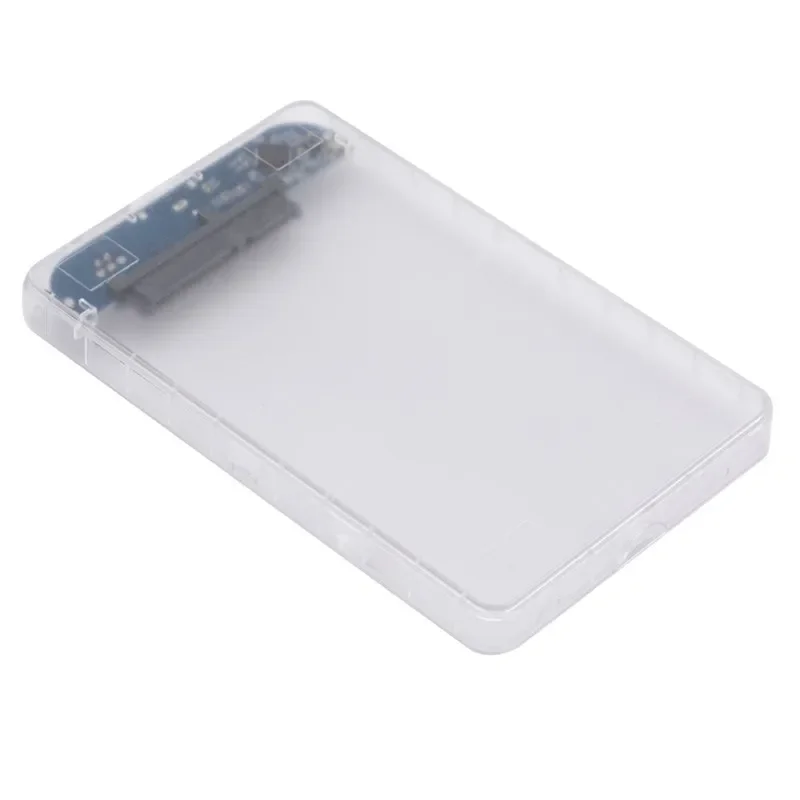2.5 Inch Transparent Hard Disk Box SSD Solid State Mechanical Notebook SATA Serial Port USB 3.0 High Speed Mobile Hard Disk