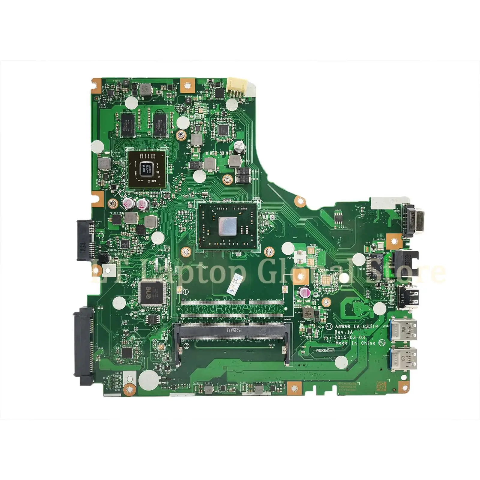 LA-C351P Carte Mère Pour Acer Aspire E5-422 E5-422 G Ordinateur Portable Avec A4-7210 CPU NB.MYA11.001 NBMYA11001