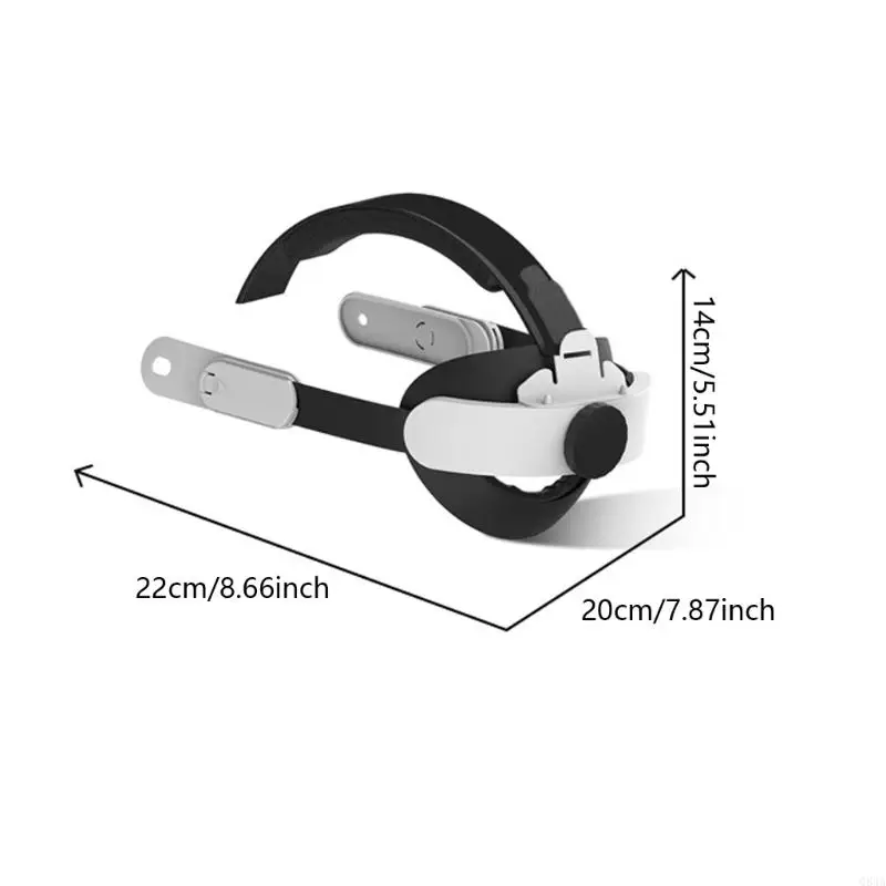 Headband for MQ 2 3 3S Gaming Head Strap Balanced Weight Distribution Q84A