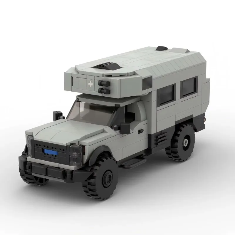 Creative Building Blocks Set ABS Plastic Mini Gray Car Model Assembly Toy for Boys