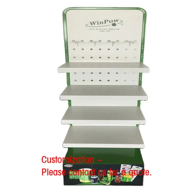 

custom.Supermarket Floor Retail Product Display Unit Stands Metal Display Racks