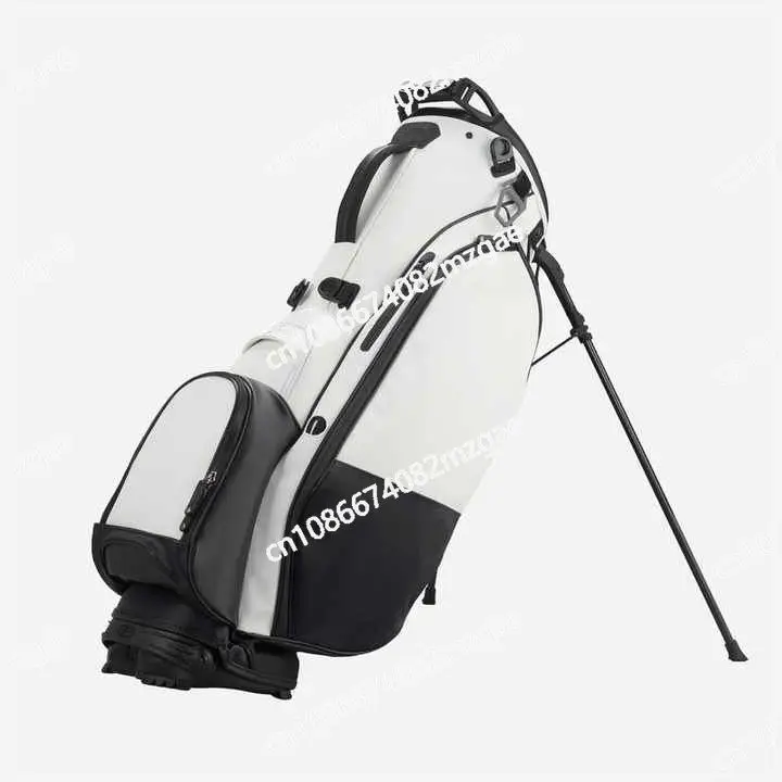 Golf Bag PU Leather White Waterproof Lightweight Carry Stand Golf Bag for Mens