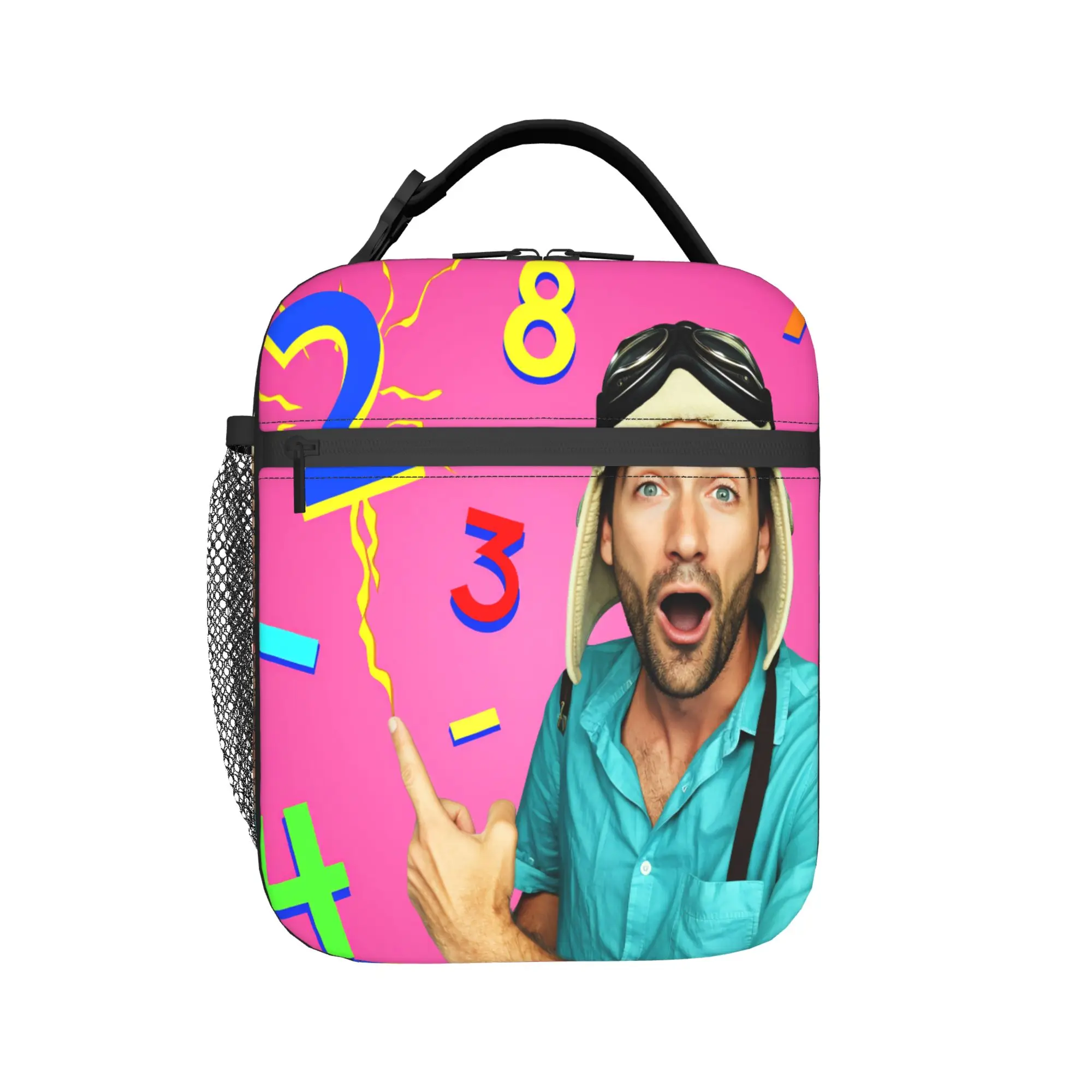 Dannys Go Lunch Bag For Women  Graphic Design Lunch Box Funny Outdoor Picnic Cooler Bag Portable Waterproof Thermal Lunch Bags