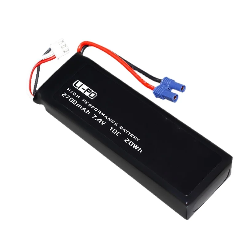 ل Hubsan H501S H501A X4 كوادكوبتر بدون طيار 7.4 فولت 2700 مللي أمبير بطارية ليثيوم بو