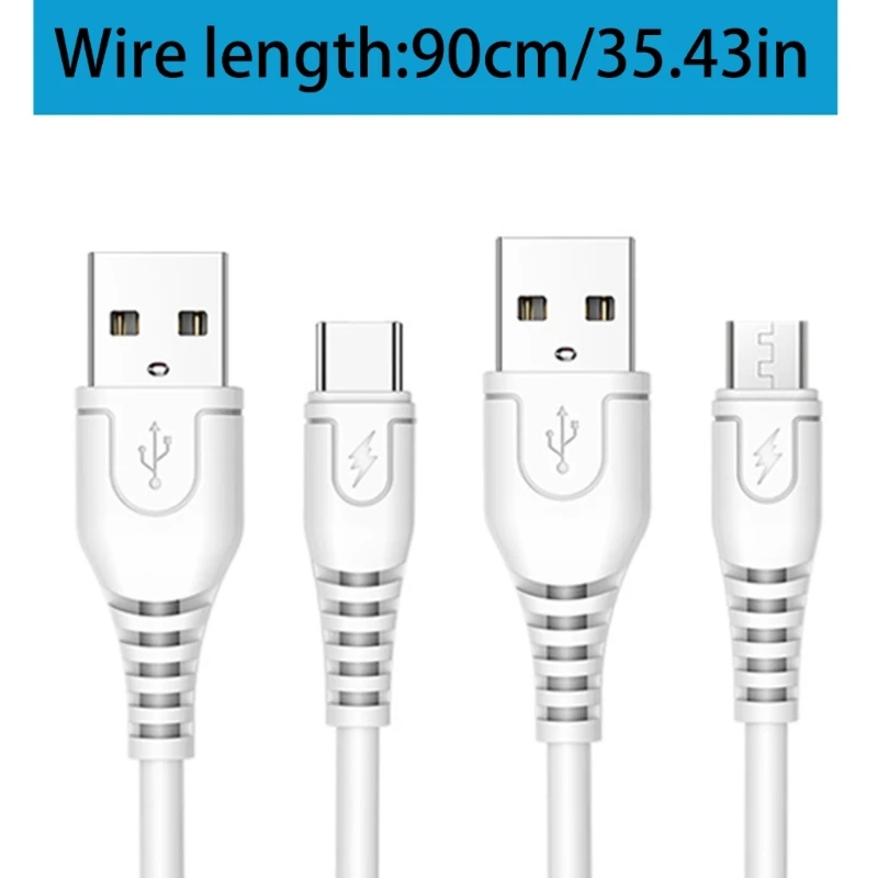 1pc 80cm Length USB Cable Fast Charging Cord 6A Output 120W Super Fast Charge Data Cable for USB 5Pin Type C Phones Tablets