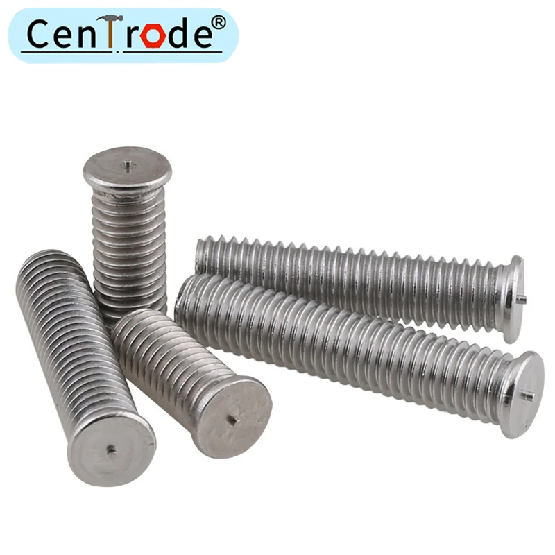 304 stainless steel welding screw spot welding screw welding stud spot welding stud screw m6 m8