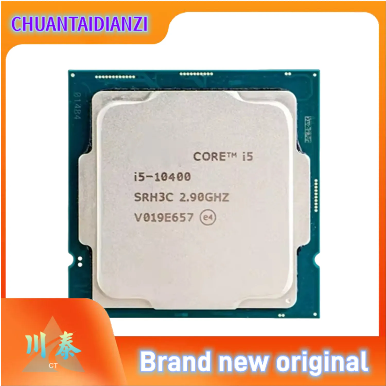 NEW Core i5 10400 2.9GHz Six-Core Twelve-Thread CPU Processor L2=1.5M L3=12M 65W LGA 1200 No Fan