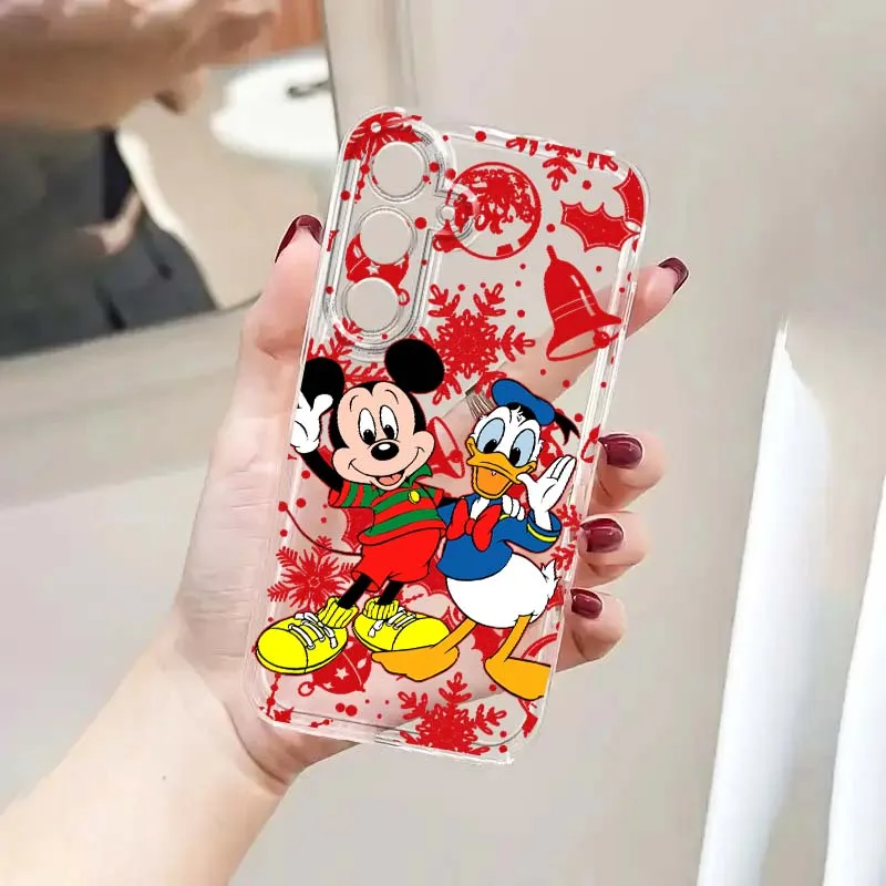 

Disney Cartoon Winnie the Pooh For Samsung A73 A72 A71 A55 A54 A53 A52 A51 A36 A25 A15 A14 A05s 5G Transparent Phone Case