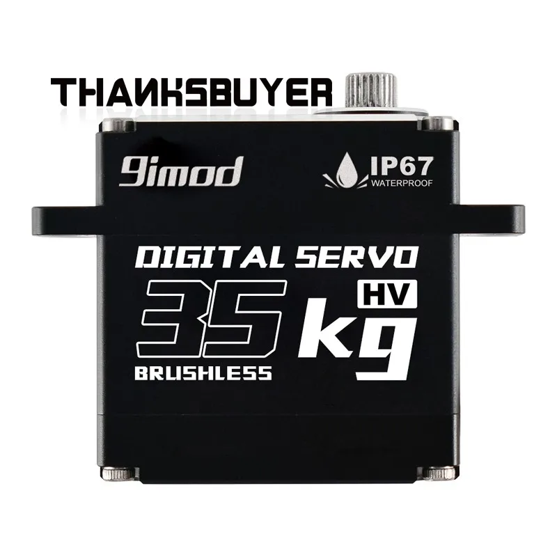 9imod 35KG 180°/.270°/360° Digital Servo HV Brushless Servo Metal Gear IP67 BLS-HV35MG for RC Car Boat Robot