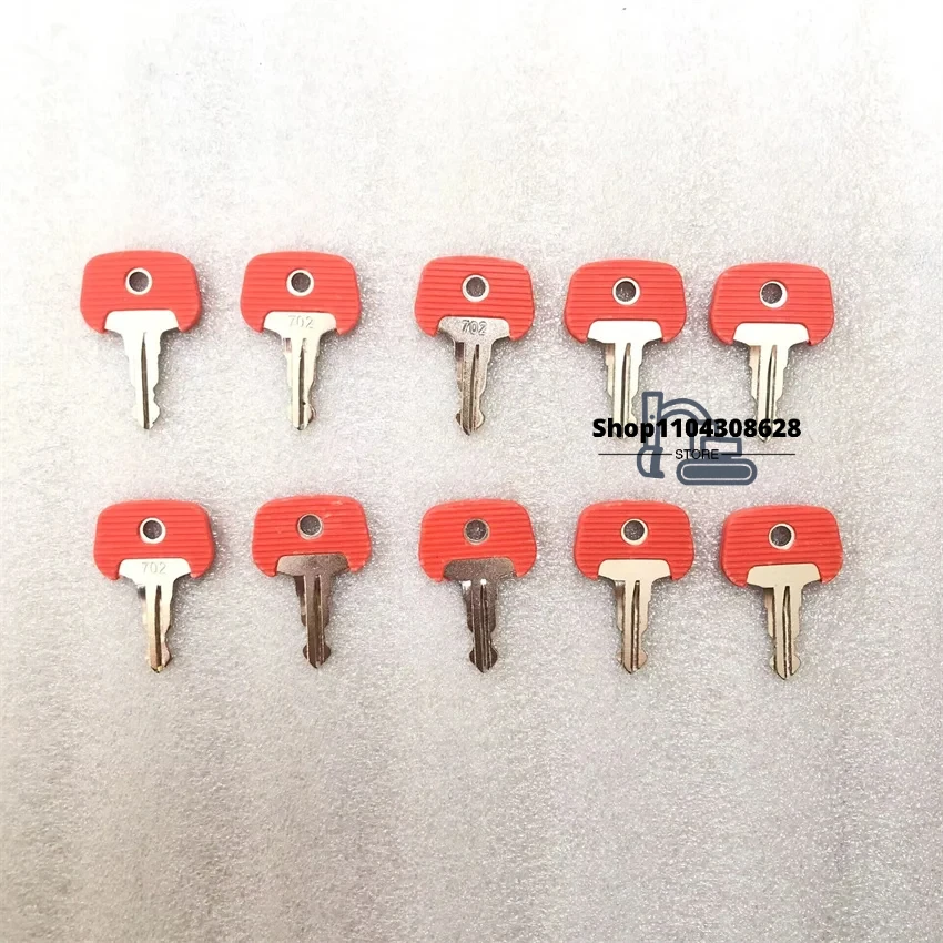 10PCS 28520490 702 Ignition Keys for Jungheinrich ECE220 Forklift ETV114N Various It Pallet Truck Trolley Electric