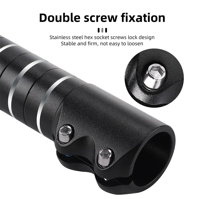 WEST BIKING Bicycle Fork Stem Extension 70-225mm Handlebar Rise Up Aluminum Alloy Height Spacer Stem Extender MTB BMX Parts