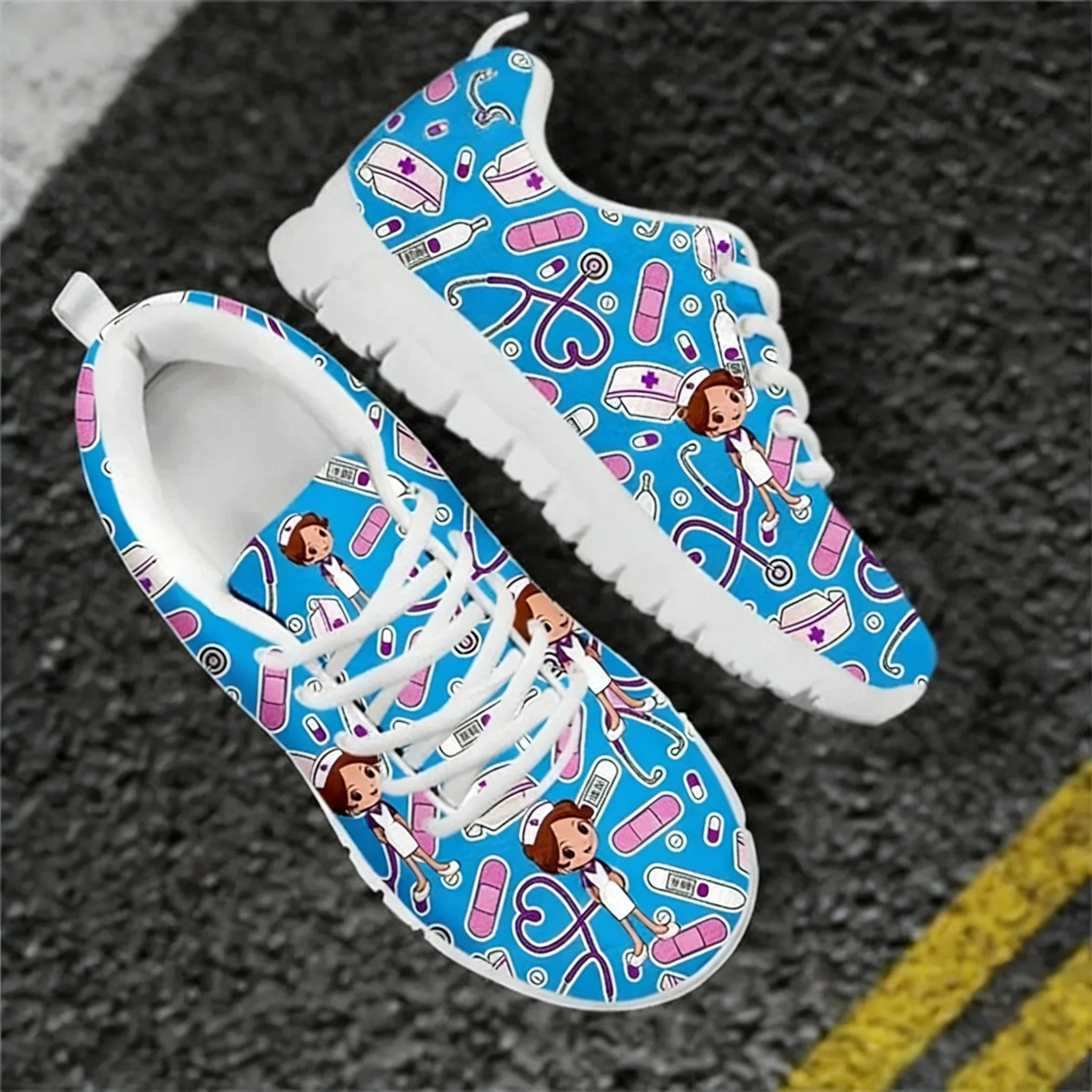 

Мужские, женские и подростковые дышащие кроссовки для медсестер, врачей, хирургов и спортсменов, повседневные, на заказ, высокого качества, парные