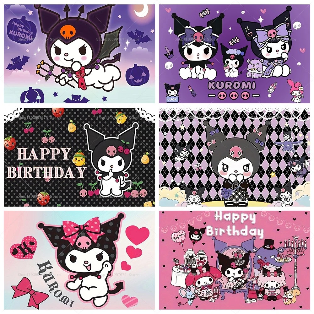 Kuromi Yarasa Mı? Sanrio Kuromi Temalı Parti Arka Planları Hakkında Her Şey