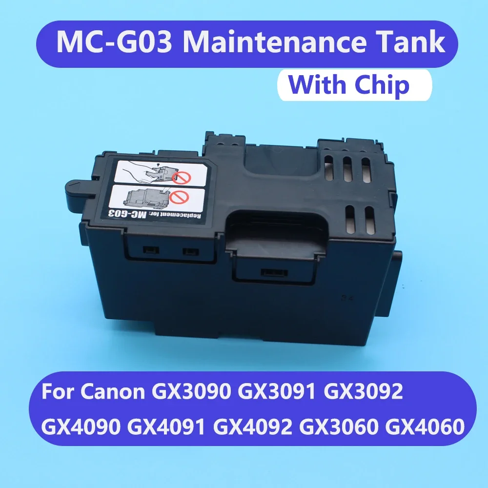 

MC-G03 Maintenance Tank For Canon GX4030 GX3040 GX4040 GX3050 GX4050 GX3070 GX4070 GX3090 GX3091GX3092 Waste Ink Tank MC G03