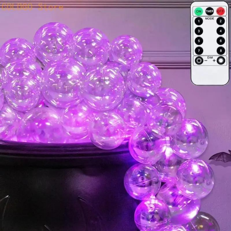 

Whimsical Plastic Cauldron Decoration With 8 Adjustable Light Modes Perfect For Halloween Celebration And Themed Parties D0LD