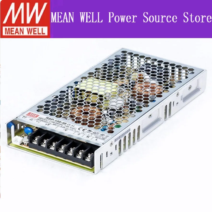 MEAN WELL RSP-150 series RSP-150-15 RSP-150-24 Switching power supply RSP 15/27-5/7.5-24/3.3/150/12/13.5 / NES 48 v/W/SP