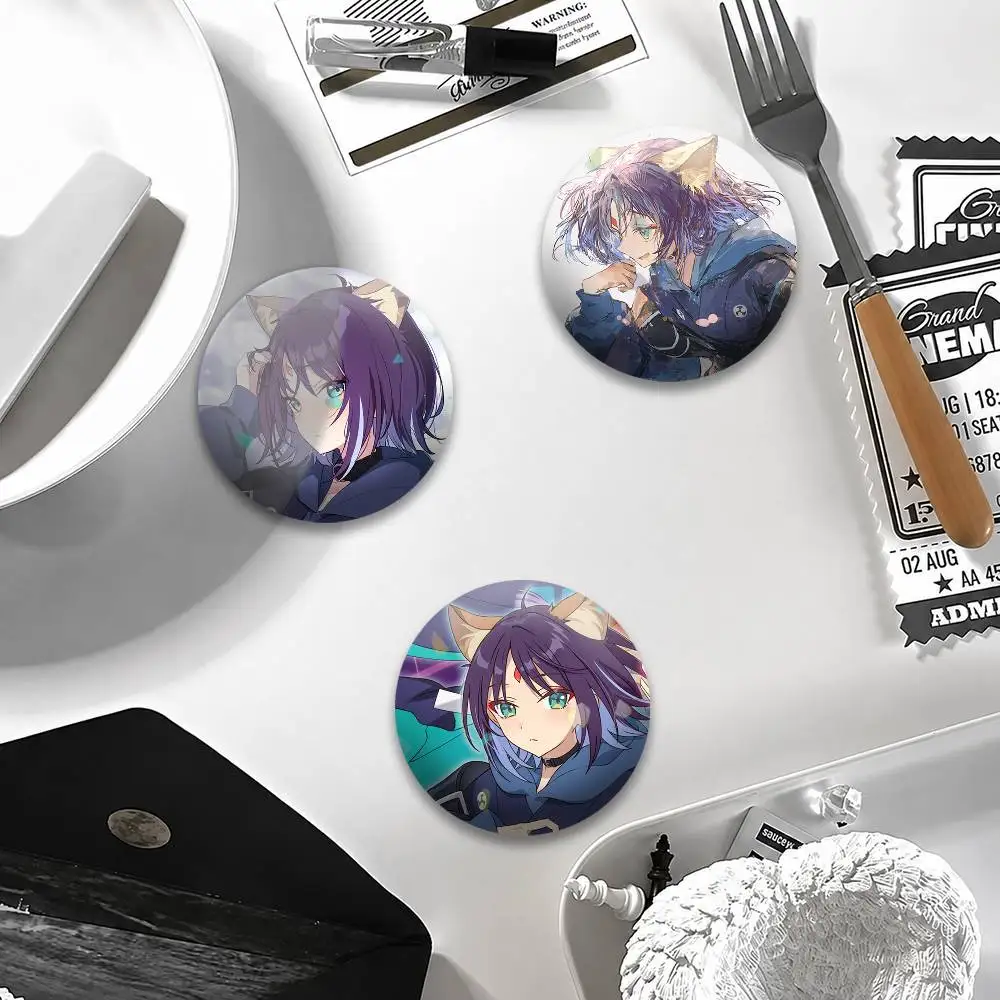 C-Cosmic P-Princess K-Kaguya! I-Iroha S-Sakayori Badges Creative Tinplate Button PinsBrooch Badge Clothes Backpack