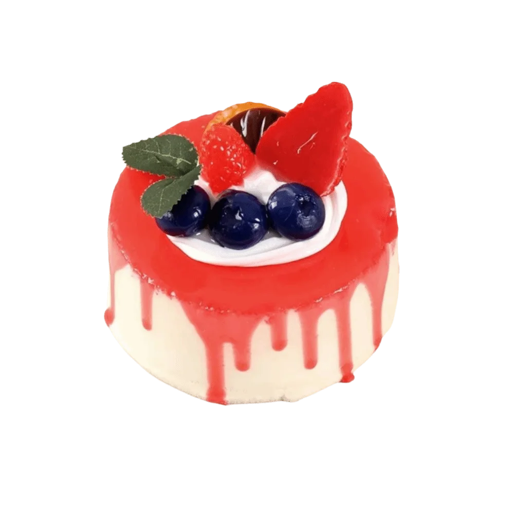 Slow Rebound Birthday Cake Squishy Toys Slow Rising Assorted Colors Birthday Cake Squeeze Toys Super Soft Cute Slow Rising Toys