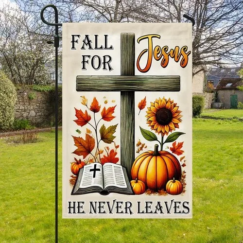 Fall Jesus Cross Fl… - image