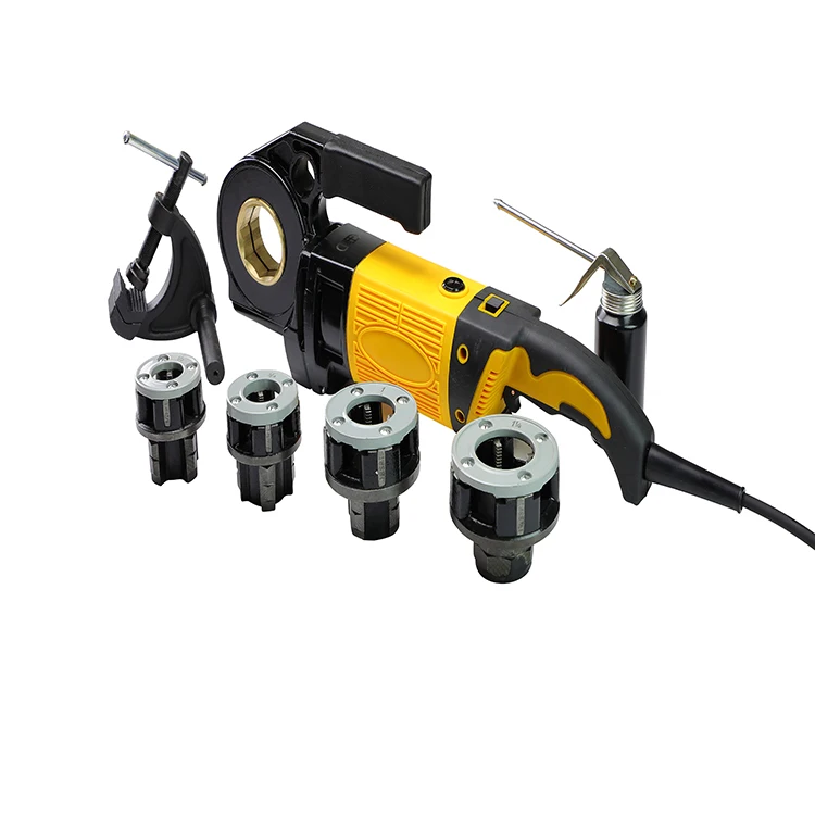 1700W Electric Portable Pipe Threader SQ30A Portable Threading Machine 6 Die Head 1/2 - 2 Inch