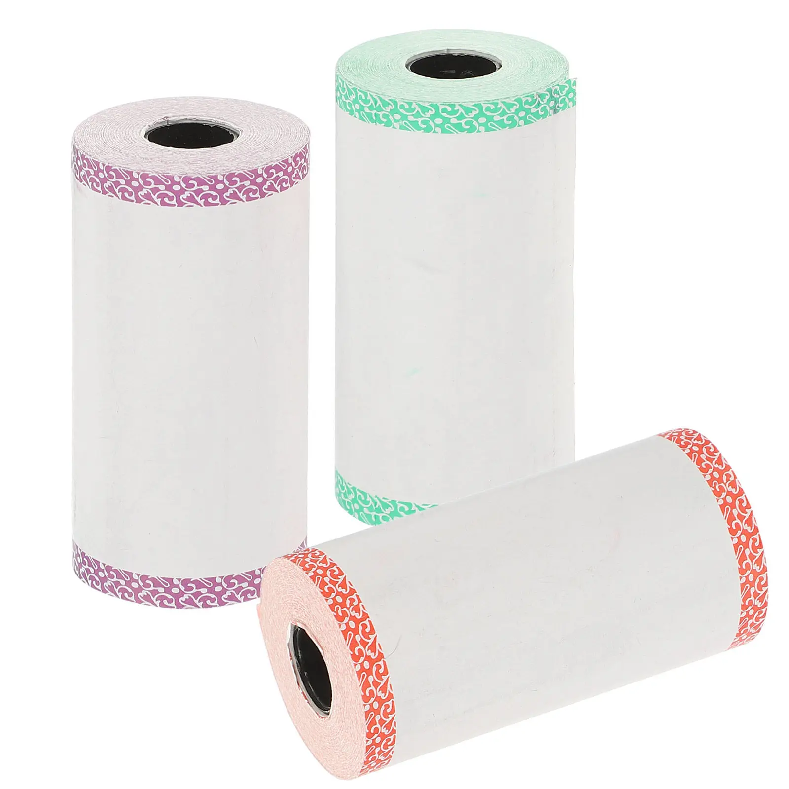 3 Rolls Thermal Paper Rolls for Cash Registers Compact Lightweight Convenient Storage Supermarket Till Paper Roll