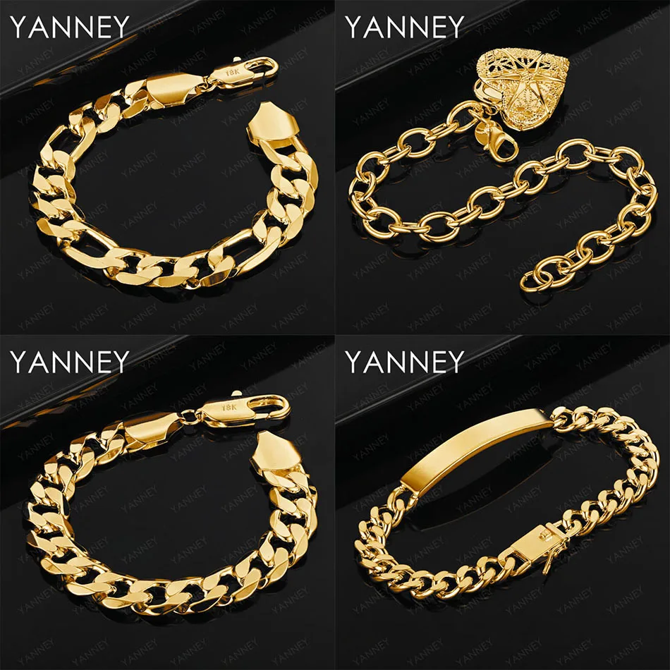 

Fashion 925 Sterling Silver 18K Gold Delicate Geometric Bracelet Women's Gift Accessories Party Wedding Jewelry