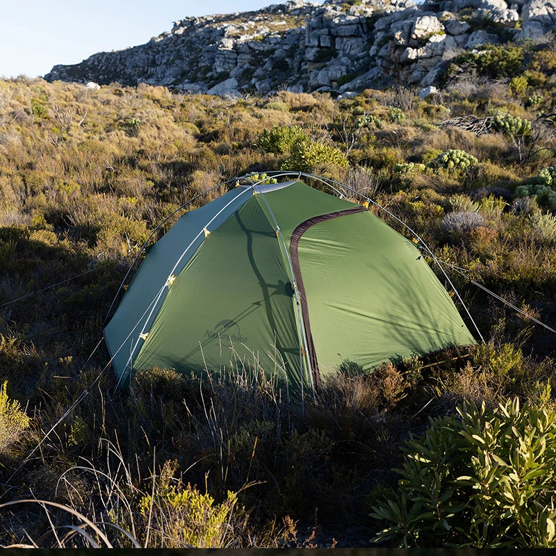 Naturehike-Tenda de Nylon Ultraleve para 2 pessoas, Cloud Peak 20D, Camping ao ar livre, Caminhadas, Tenda Outdoor, Double Layer Mochila, Camper Tent