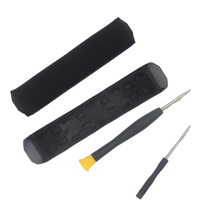 DTB7 Replacement Headband Pad for Sony WH-XB910N - Breathable Mesh Fabric Snap-on Design with Screwdriver Repair Part