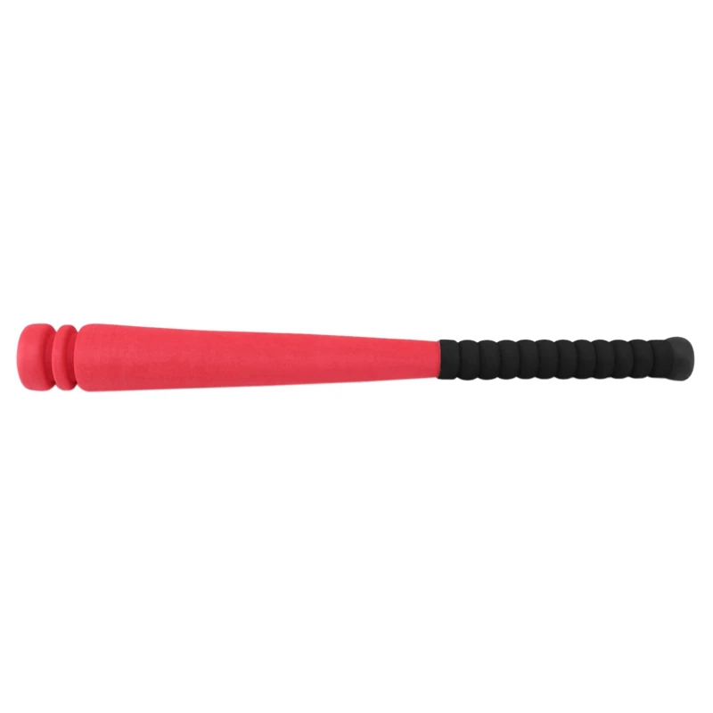 2X Foam Baseball Bat With Baseball Toy Set For Children Age 3 To 5 Years Old,Red