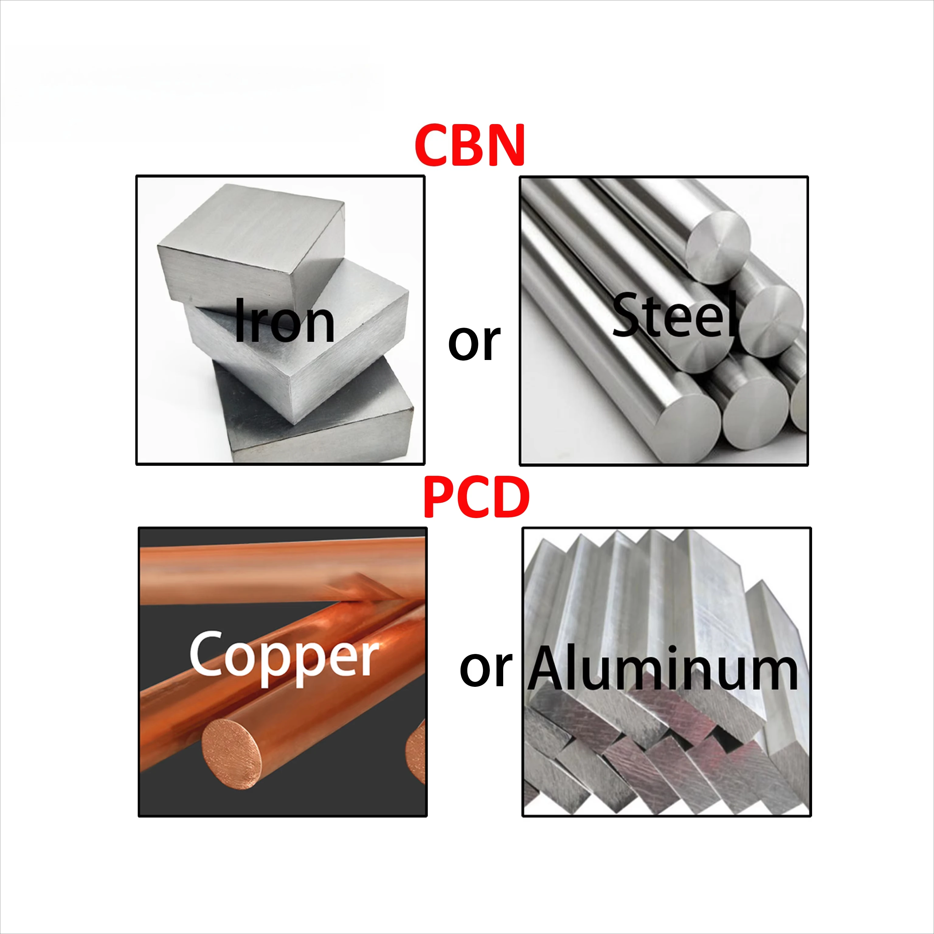 PCD APKT1135 APKT1604 Milling Cutter for Aluminum Copper CBN Turning Tool Machining Hard Steel and Cast Iron APKT