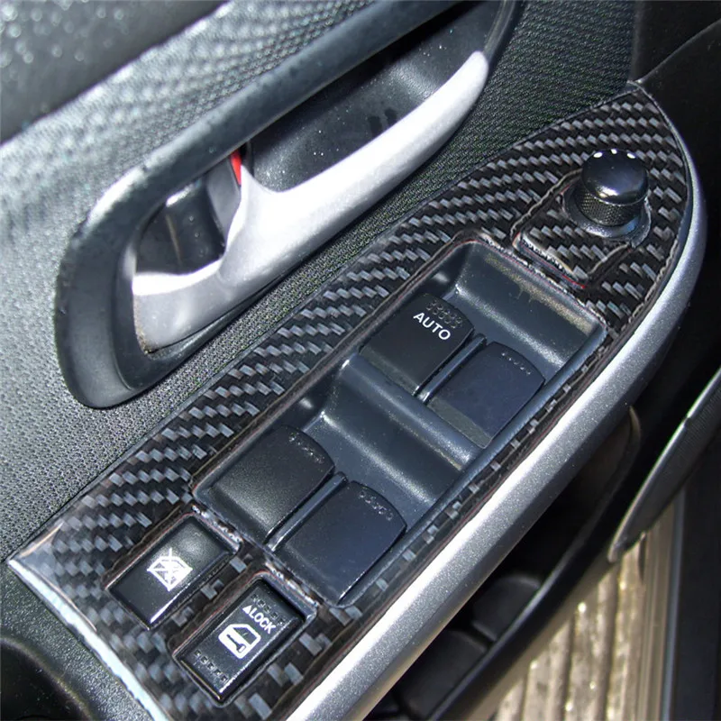 Fotografia 3: Para suzuki grand vitara 2006-2013 com acessórios de transmissão manual decoração interior do carro proteção adesivo de fibra de carbono