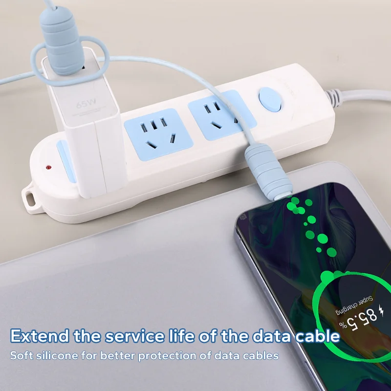 타입 c용 충전기 케이블 보호기, USB C 충전기, 코드 보호기, 데이터 케이블 보호 슬리브, 케이블 랩 보호기, USB 케이블, Chompers