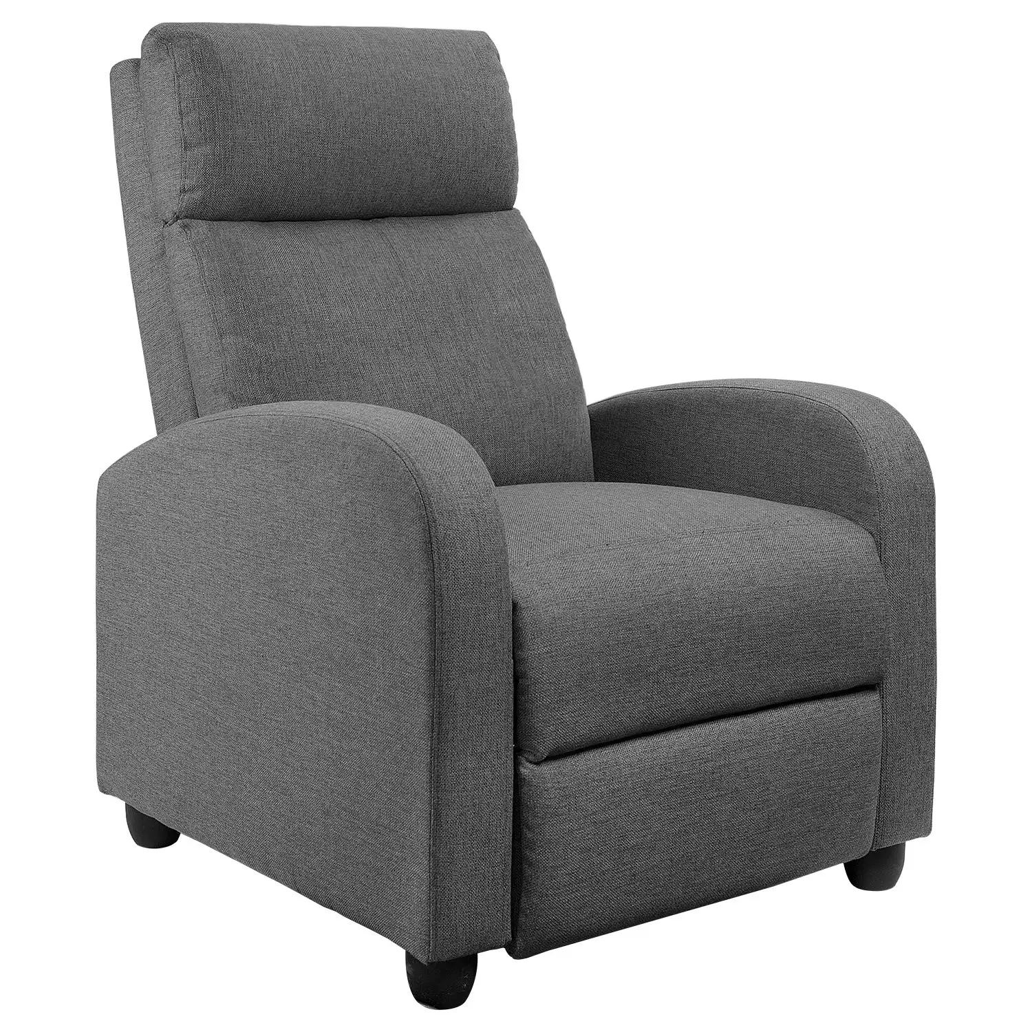 

Hot Sale Cheap Fabric Adjustable Single Sofa Armchair Push Back Recliner Chair